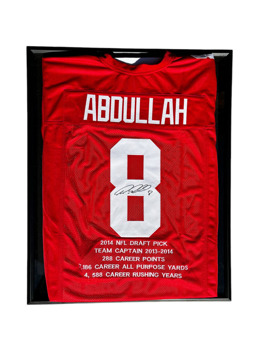 Ameer Abdullah #8 Nebraska Cornhusker Football Autographed Custom Husker Jersey