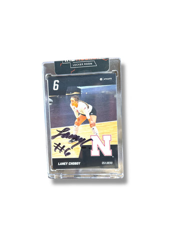 Laney Choboy #6 Nebraska Cornhuskers Volleyball Signed Husker Card Laney Choboy #6 Nebraska Cornhuskers Volleyball Signed Husker Card