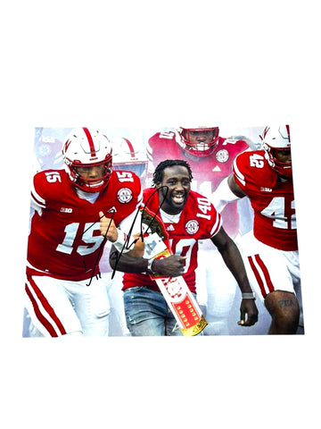 Dylan Raiola #15 Nebraska Cornhuskers football Signed 8x10 Tunnel Walk 2025 Dylan Raiola #15 Nebraska Cornhuskers football Signed 8x10 Tunnel Walk 2025