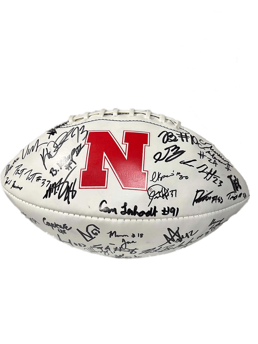 2024-2025 Nebraska Football Team Signed Football *Pre- Sale*