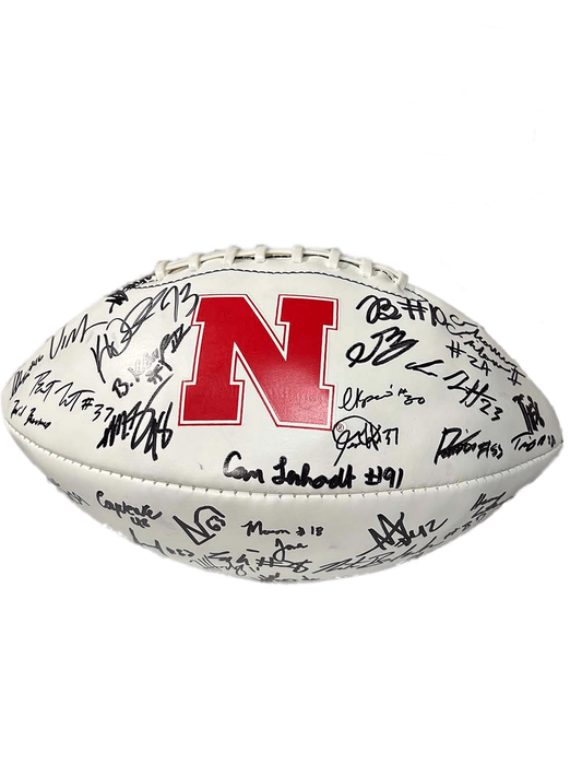 2025 Nebraska Football Team Signed Football *Pre- Sale*