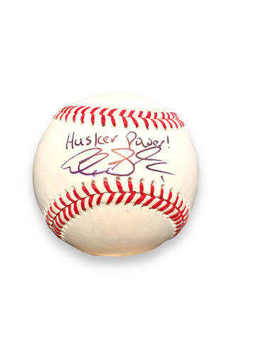 Alex Gordon Nebraska MLB Baseball Signed & Certified Husker Power Alex Gordon Nebraska MLB Baseball Signed & Certified Husker Power