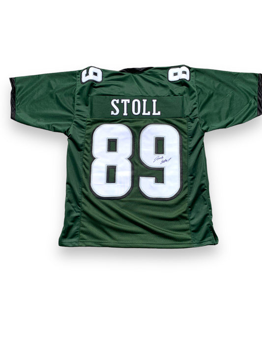 Jack Stoll #89  Eagles Jersey Nebraska Cornhusker