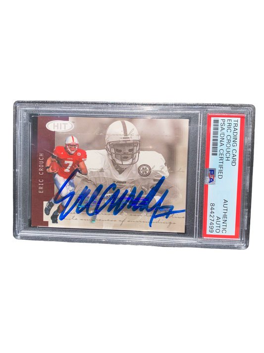 Eric Crouch Nebraska Cornhusker Football Hit Signed Trading Card