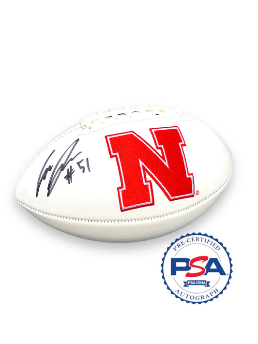 Cam Jurgens #51 Nebraska Cornhusker Certified Husker Football