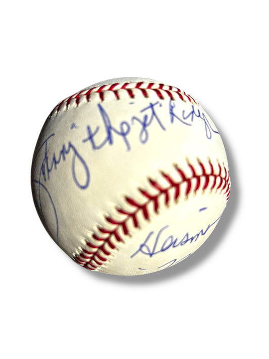 Johnny Rodgers #20 Nebraska Cornhuskers Signed Baseball