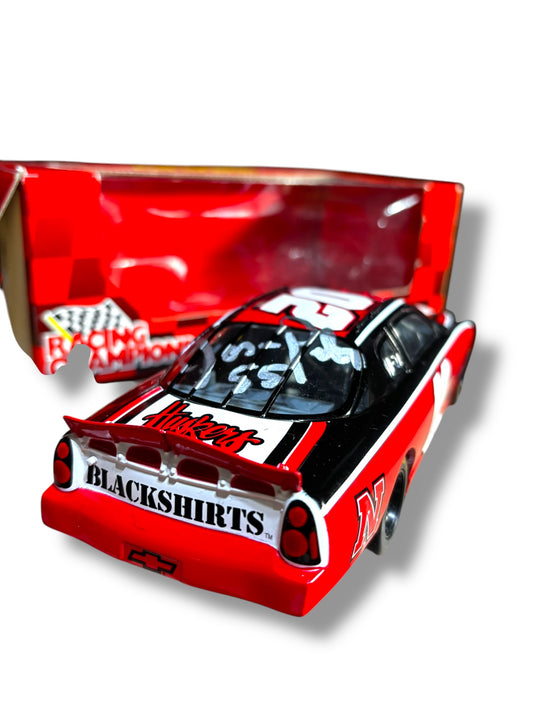 Grant Wistrom #98 & Jason Peter #55 SIgned Nebraska Cornhusker Football  Die Cast Race Car