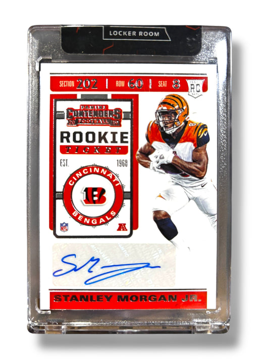 Stanley Morgan Jr #8 Nebraska Cornhusker Football Rookie Card