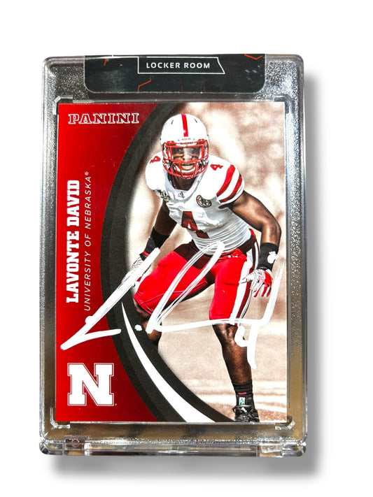 Lavonte David #4 Nebraska Cornhuskers Rookie Football Card