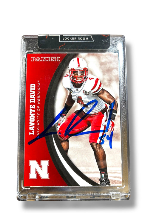 Lavonte David #4 Nebraska Cornhuskers Rookie Football Card