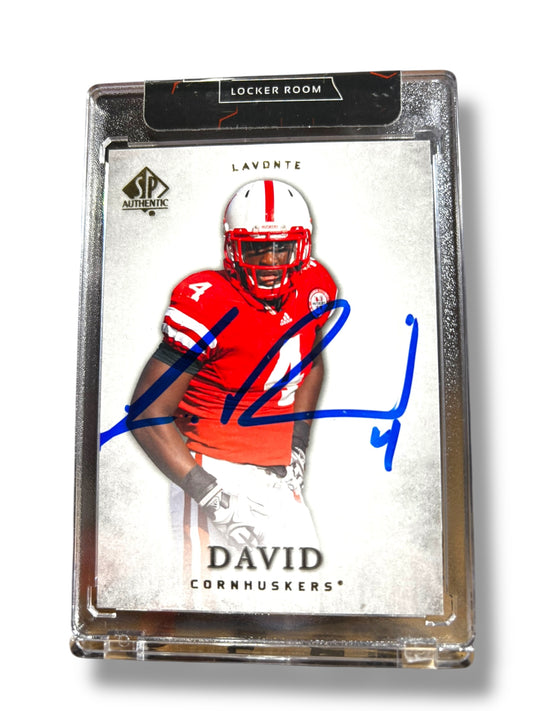 Lavonte David #4 Nebraska Cornhuskers Rookie Football Card SP