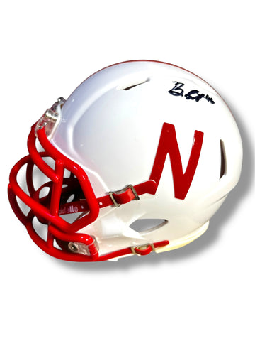 Ben Scott #66 Nebraska Cornhusker Football Signed Mini Helmet Ben Scott #66 Nebraska Cornhusker Football Signed Mini Helmet