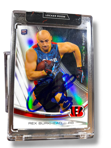 Rex Burkhead #22 Nebraska Cornhusker Football Autographed 2013 Rookie Card Refactor Rex Burkhead #22 Nebraska Cornhusker Football Autographed 2013 Rookie Card Refactor