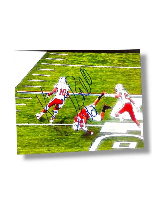 Kenny Bell #80 Nebraska Cornhusker Football Signed 8x10