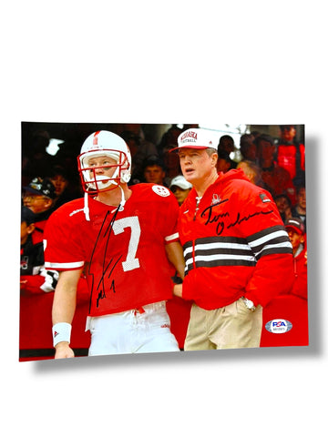 Tom Osborne & Scott Frost Nebraska Cornhusker Football 8x10 Certified Tom Osborne & Scott Frost Nebraska Cornhusker Football 8x10 Certified