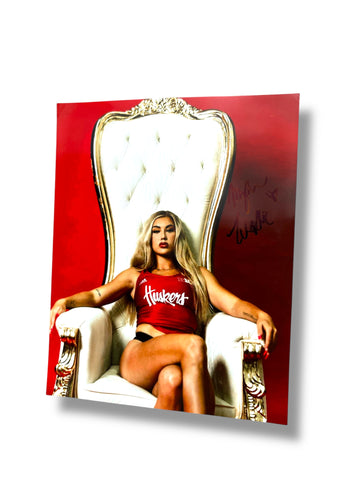 Meghan Walker Nebraska Cornhusker Track & Field Signed 8x10 Meghan Walker Nebraska Cornhusker Track & Field Signed 8x10