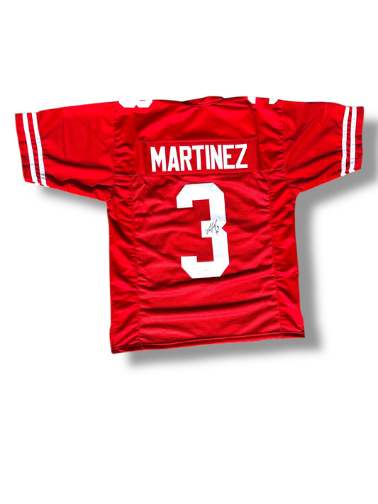 Taylor Martinez #3 Nebraska Cornhusker Football Signed Jersey JSA Certified