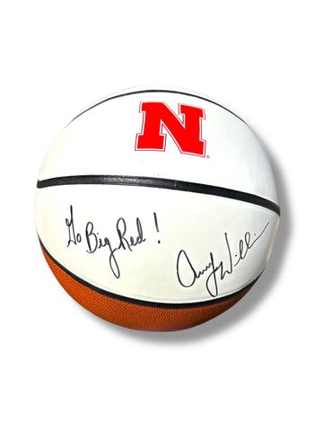 Amy Williams Nebraska Cornhusker Womens Basketball Sign Husker Basketball Amy Williams Nebraska Cornhusker Womens Basketball Sign Husker Basketball