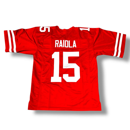 Dylan Raiola #15 Nebraska Cornhusker Signed Football Jersey JSA Certified