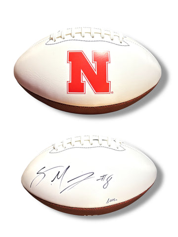 Stanley Morgan Jr #8 NEBRASKA CORNHUSKERS Football Stanley Morgan Jr #8 NEBRASKA CORNHUSKERS Football