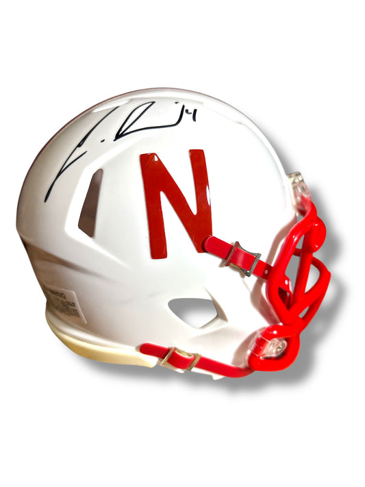 Lavonte David #4 Certified Nebraska Cornhusker Football Mini Helmet