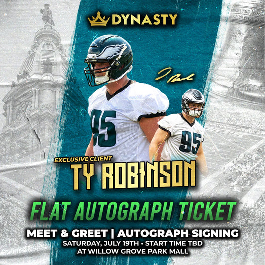 Ty Robinson #9 Signed Nebraska Cornhuskers Mini Helmet