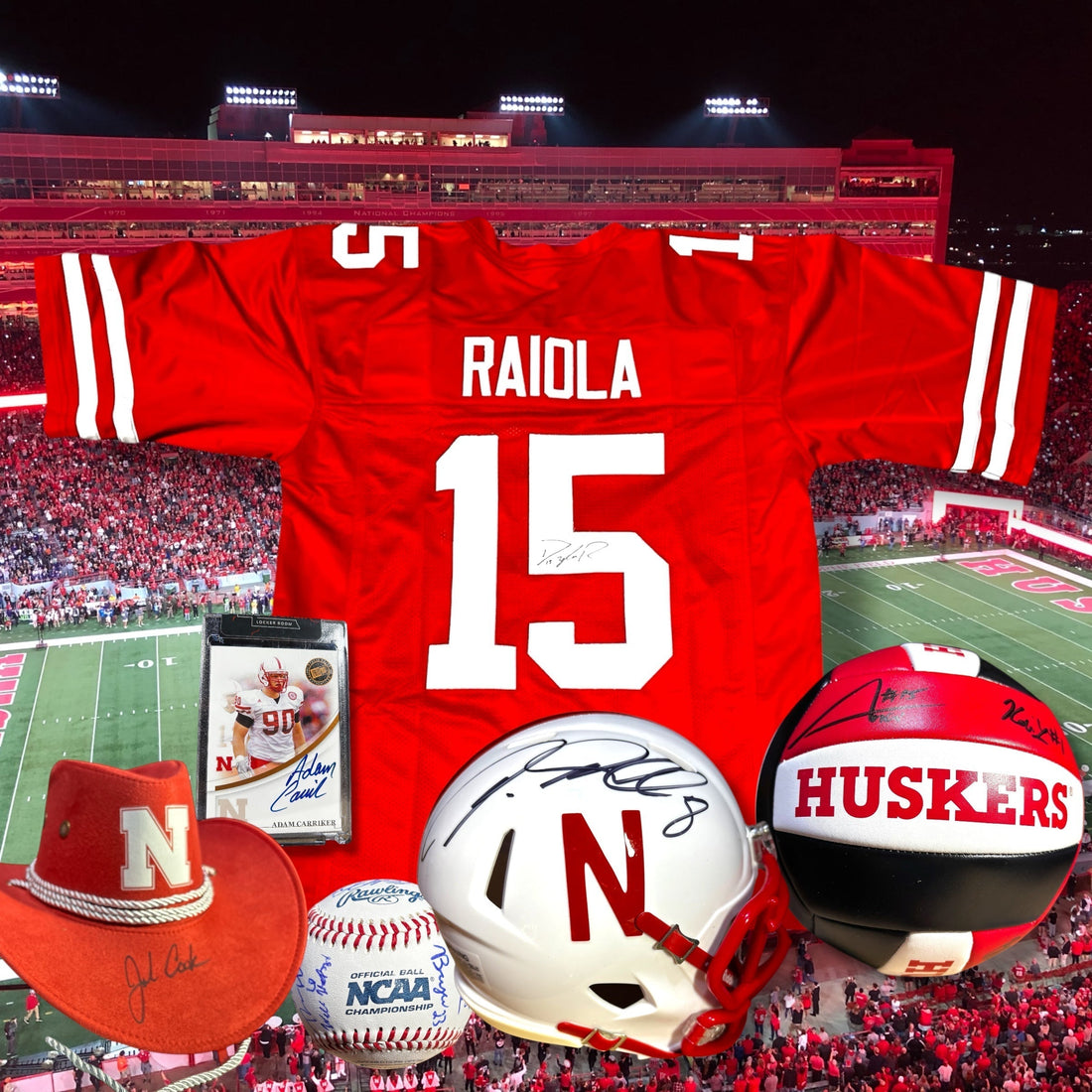 Vintage Nebraska huskers apparel