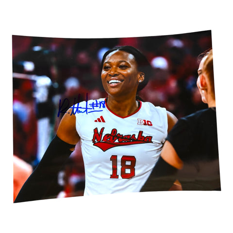 Ryan Hunter #18 Nebraska Cornhuskers Volleyball Team Signed Husker 8x10