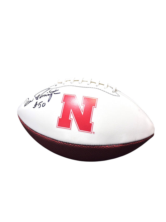 Dave Rimington #50 Nebraska Cornhuskers Football Signed