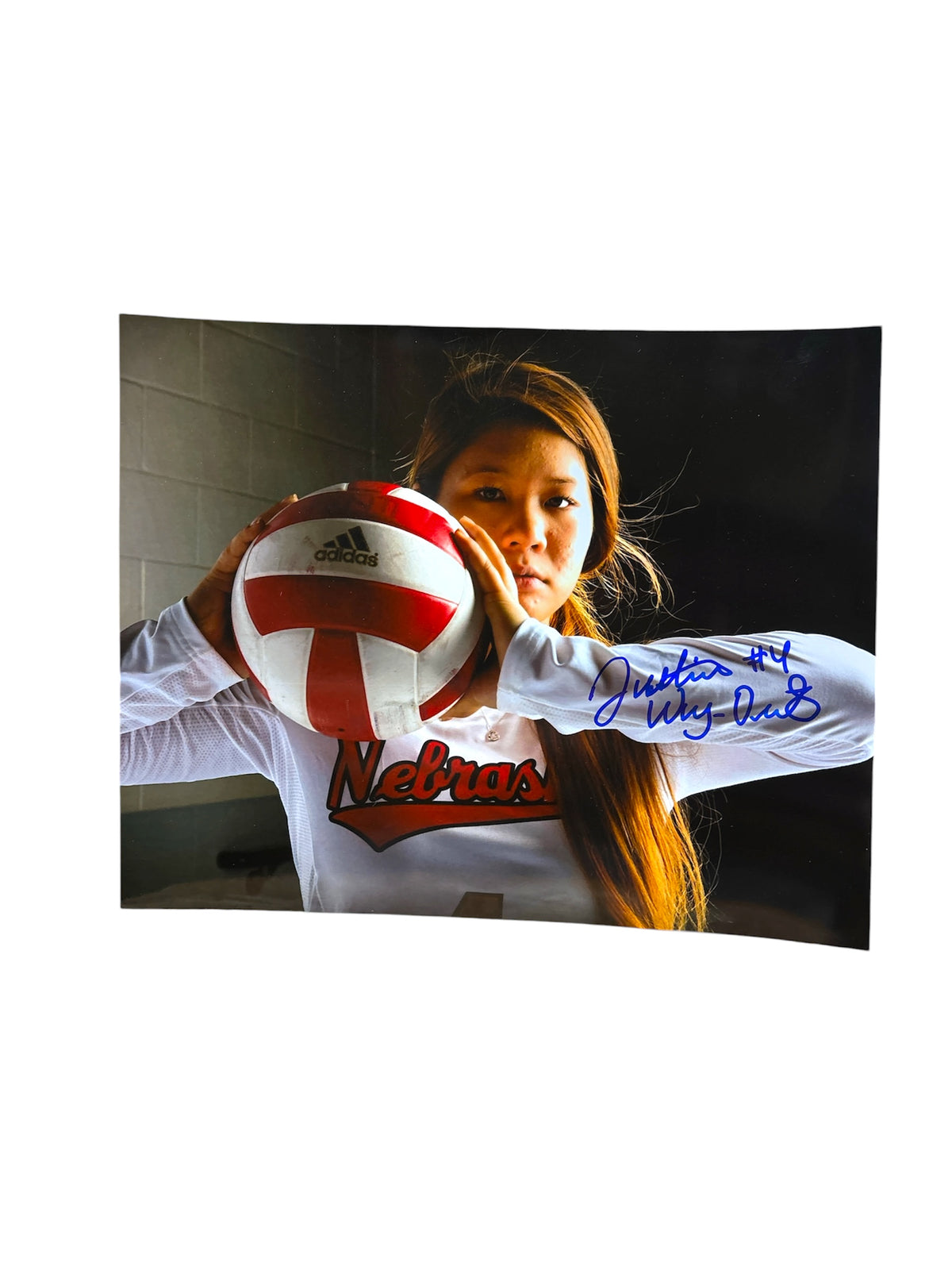 Justine Wong-Orantes Nebraska Cornhusker Signed Volleyball Digs Record Holder