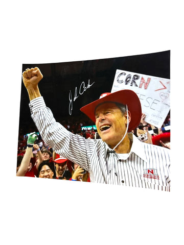 John Cook Nebraska Cornhusker Volleyball Signed 8x10 Certified Iconic images