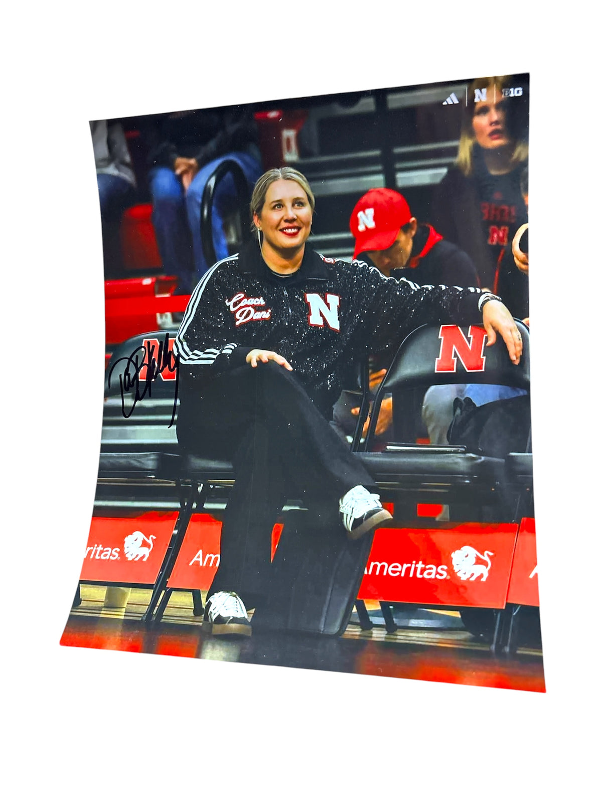 Dani Busboom Kelly Nebraska Cornhusker Volleyball Signed Certified