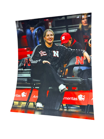 Dani Busboom Kelly Nebraska Cornhusker Volleyball Signed Certified