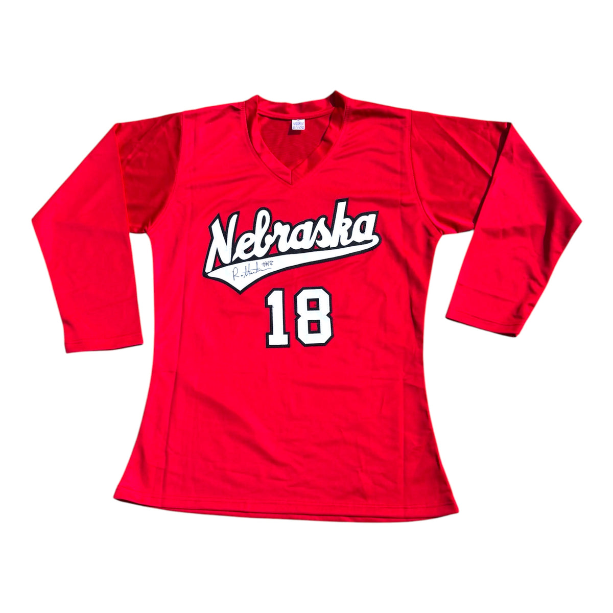 Ryan Hunter #18 Nebraska Volleyball Signed Custom Husker Jersey
