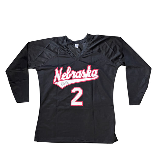 Bergan Reilly #2 Nebraska Volleyball Signed Custom Husker Jersey