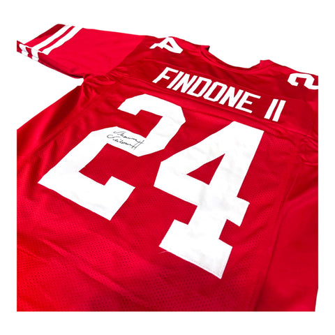 Thomas Fidone II #24 Nebraska Football Signed Custom Husker Jersey
