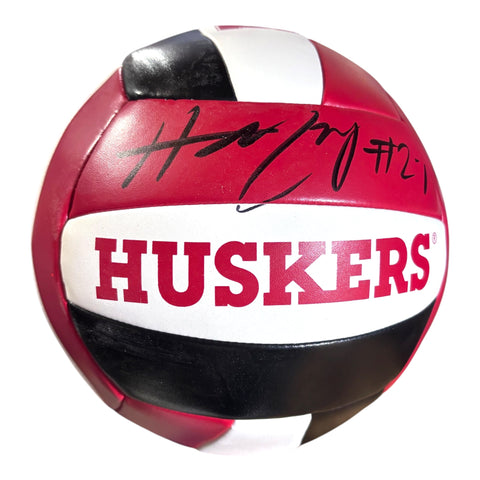 Harper Murray #27 Nebraska Cornhuskers Volleyball Signed