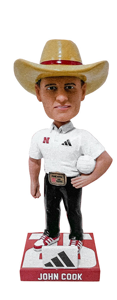 John Cook Nebraska Cornhuskers Volleyball BobbleHead Retirement