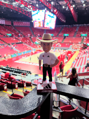 John Cook Nebraska Cornhuskers Volleyball BobbleHead Retirement