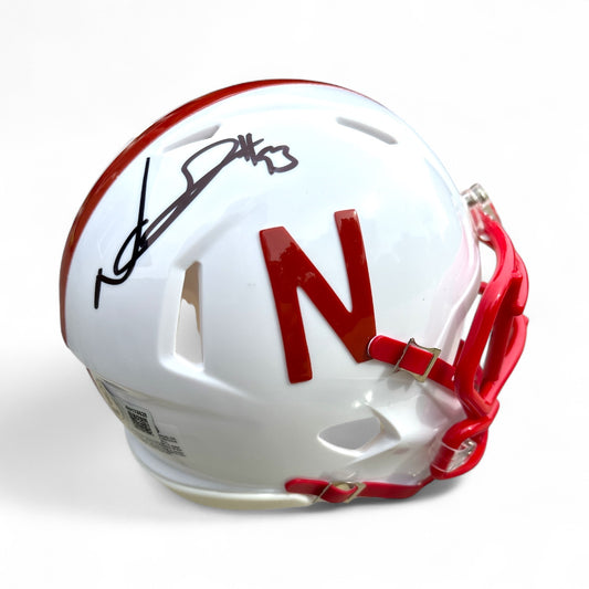 Ndamukong Suh #93 Nebraska Cornhusker Football Mini Helmet Beckett Certified