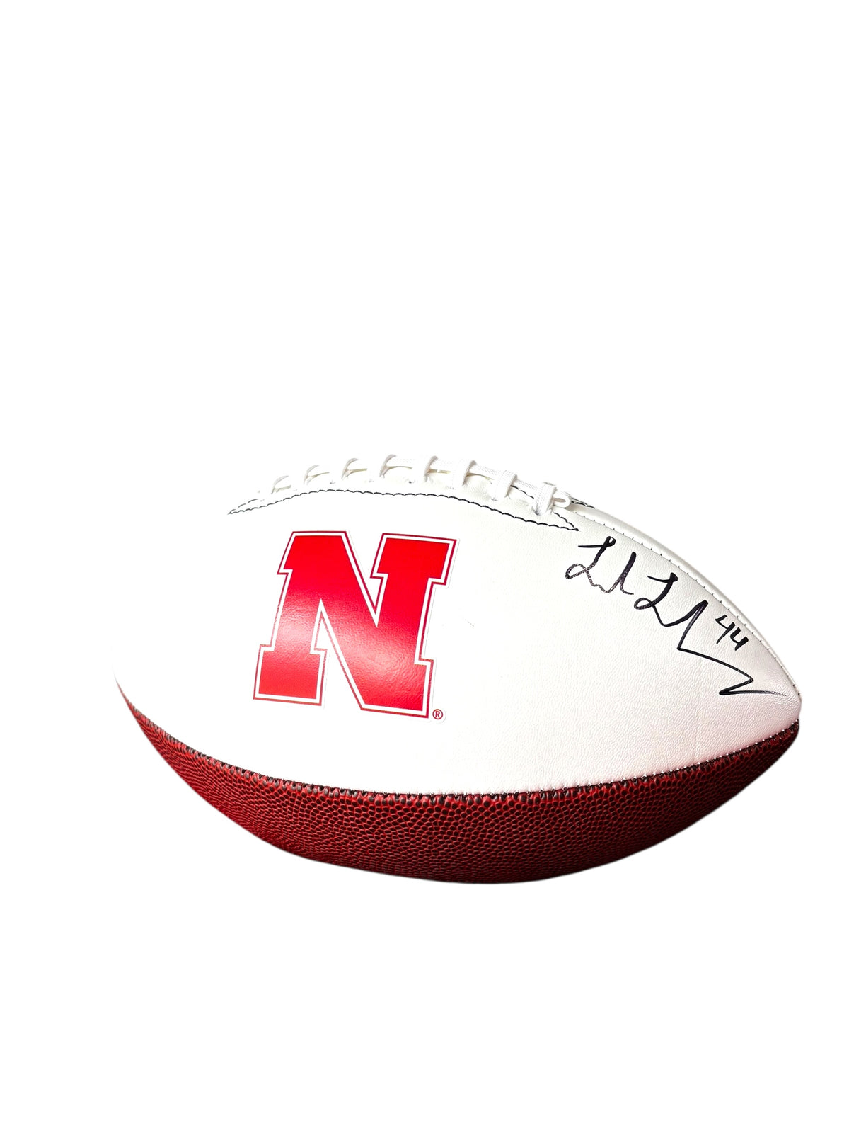 Luke Lindenmeyer #44 Nebraska Cornhusker Football Signed