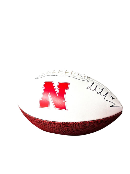 Luke Lindenmeyer #44 Nebraska Cornhusker Football Signed