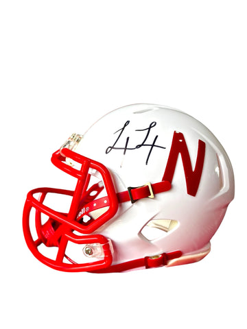 Luke Lindenmeyer #44 Nebraska Cornhusker Football Signed Mini