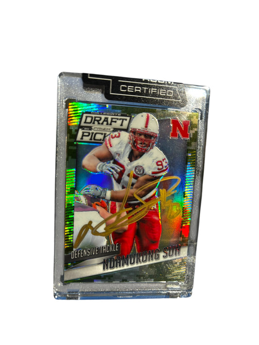 Ndamukong Suh #93 Nebraska Cornhuskers Football Camo Military app appreciation 1/1