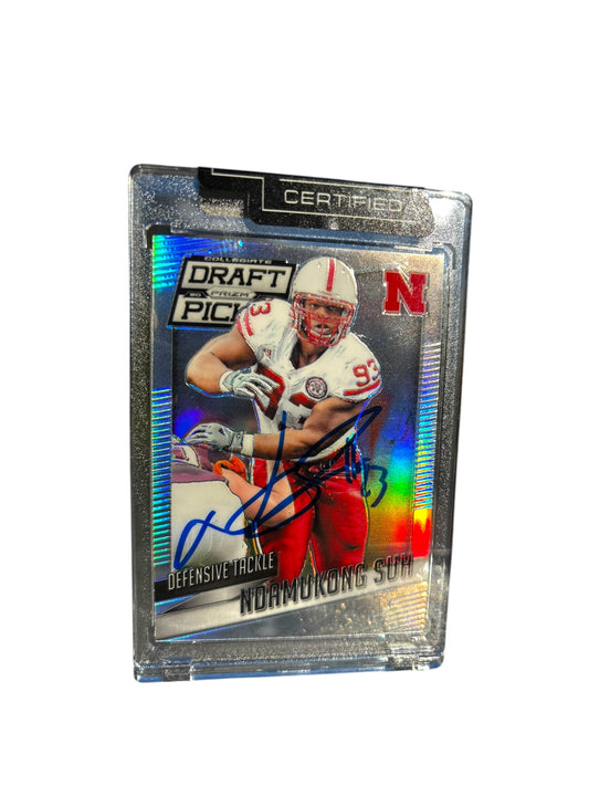 Ndamukong Suh #93 Nebraska Cornhuskers Football Refractor Draft Pick