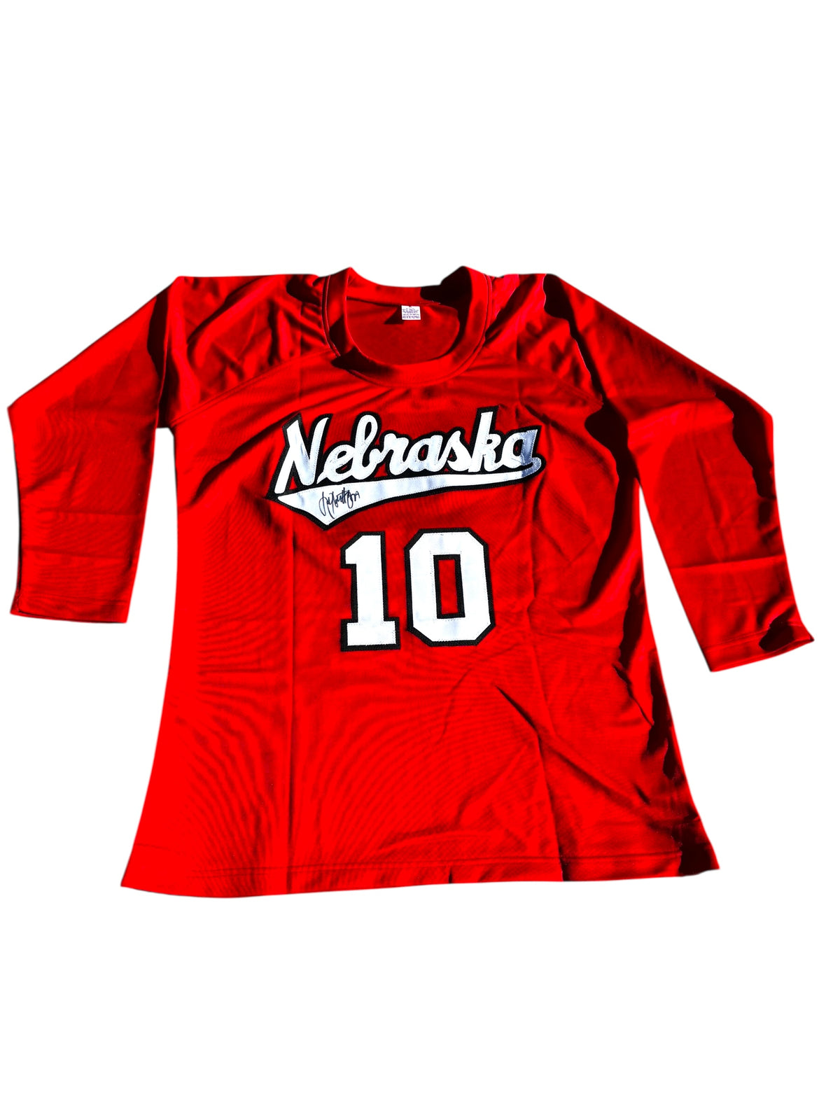 Jordan Larson #10 Nebraska Cornhuskers Volleyball Signed Jersey
