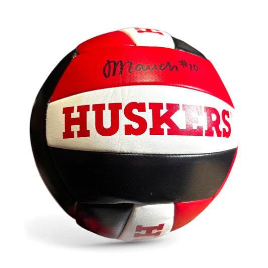 Olivia Mauch #10 Nebraska Cornhusker Volleyball Signed