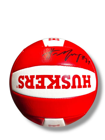 Harper Murray #27 Nebraska Cornhuskers Volleyball Signed
