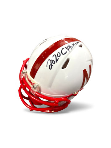Eric Crouch #7 Signed Nebraska Cornhusker Mini Helmet 2020 Hall Of Fame