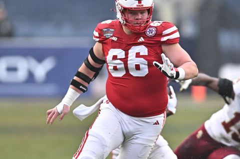 Ben Scott #66 Nebraska Cornhusker Football Custom Husker Jersey